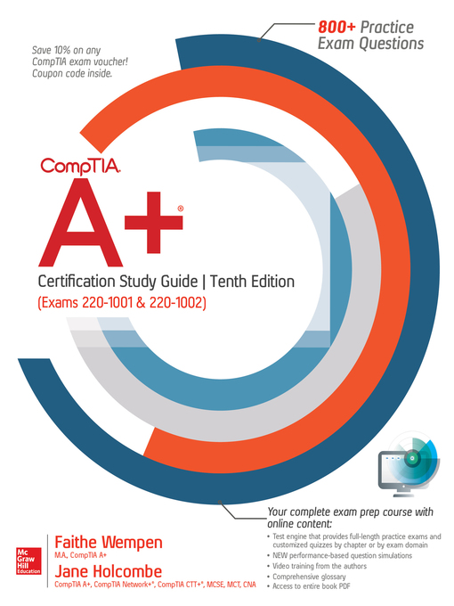 Cover image for CompTIA A+ Certification Study Guide (Exams 220-1001 & 220-1002)